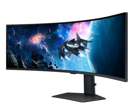 Monitor 49 cali Odysey G9 G95C VA 5120x1440 DQHD 32:9 2xHDMI 1xDP 2xUSB 2.0 1ms 240Hz zakrzywiony 3Yd2d (LS49CG950EUXEN) Samsung