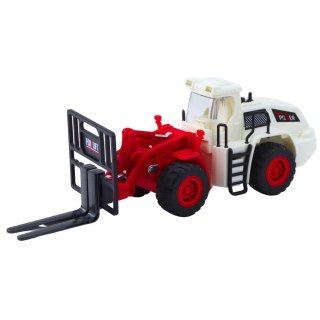 Wózek Widłowy Metalowe Widły Regulowane Światła Dźwięki LEAN Toys