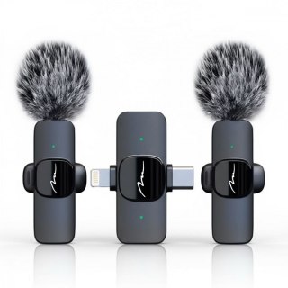 Zestaw mikrofonów krawatowych Micro-Mic Duo MT416 Media-Tech
