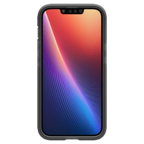 Etui plecki na iPhone 16e z podstawką Tough Armor MagSafe - przezroczysto-szare SPIGEN