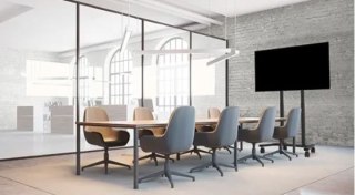 Wózek do monitora FL55-875BL1 Neomounts