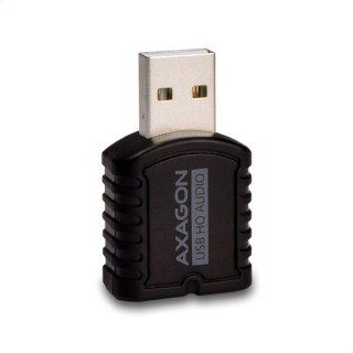 ADA-17 Zewnętrzna karta dzwiękowa, USB 2.0 MINI, 96kHz/24-bit stereo, wejście USB-A AXAGON