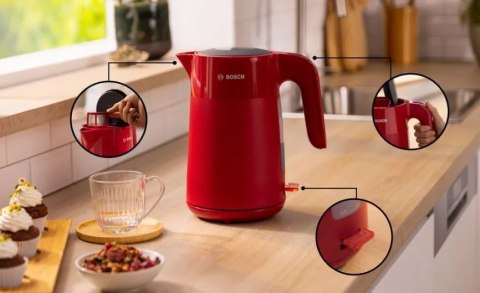 Czajnik 1,7l MyMoment TWK2M164 czerwony Bosch
