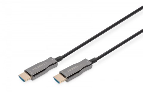 Kabel połączeniowy hybrydowy AOC HDMI 2.0 Premium HighSpeed 4K/60Hz UHD HDMI A/HDMI A M/M 10m Czarny Digitus