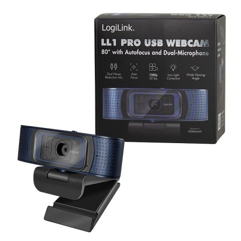 Kamera internetowa HD, USB, ochrona prywatnosci LogiLink