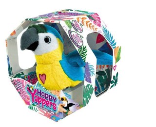 Maskotka interaktywna Happy Yappers Wesołe gadułki - Papuga niebieska Cobi