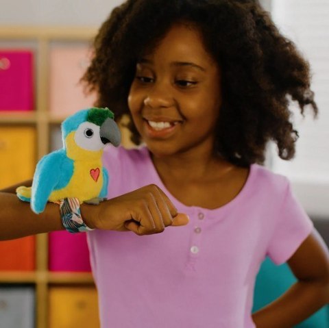 Maskotka interaktywna Happy Yappers Wesołe gadułki - Papuga niebieska Cobi