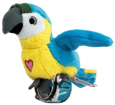 Maskotka interaktywna Happy Yappers Wesołe gadułki - Papuga niebieska Cobi
