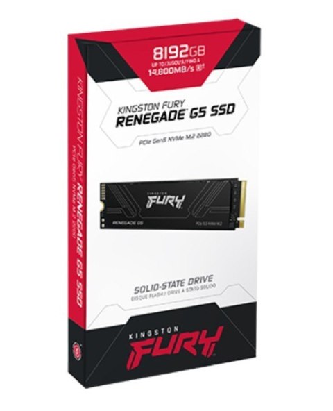 Dysk SSD FURY Renegade G5 8TB NVMe5.0 M.2 2280 14800/14000MB/s Kingston