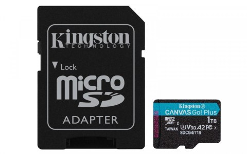Karta microSD 1TB CanvasGo! Plus 200MB/s A2 U3 V30 + adapter Kingston