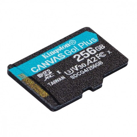 Karta pamięci microSD 256GB Canvas Go! Plus 200MB/s A2 U3 V30 Kingston