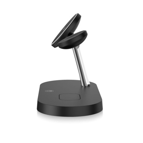 Ładowarka indukcyjna 3w1 na smartfon słuchawki smartwatch z MagSafe - czarna Tech-Protect