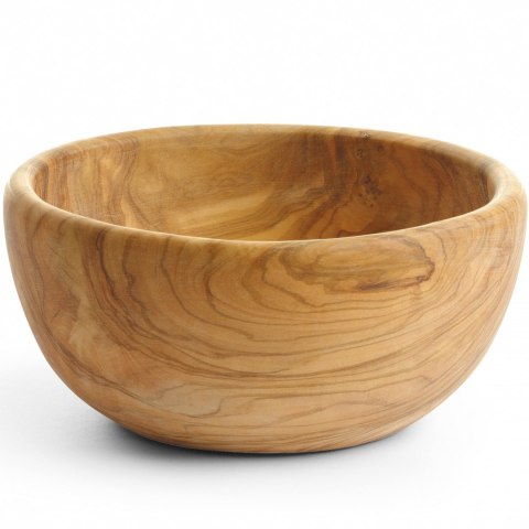 Miska ozdobna do przekąsek z drewna oliwnego okrągła śr. 155 x 75 mm Hendi