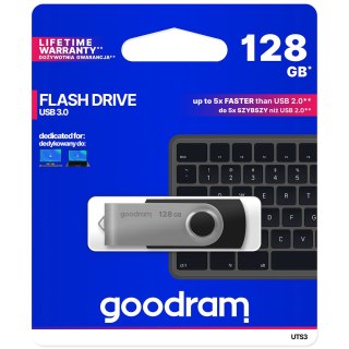 Pendrive 128GB USB 3.2 Gen 1 UTS3 czarny Goodram