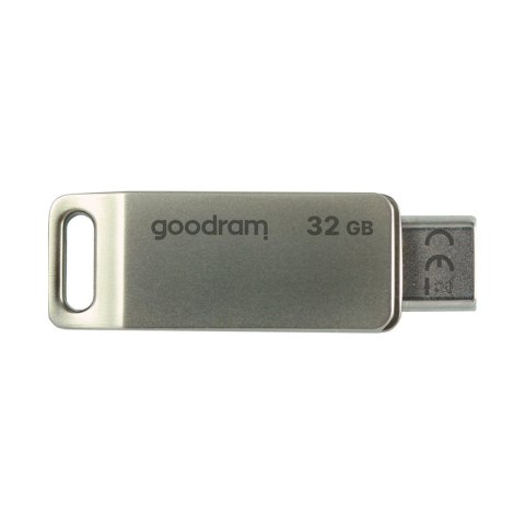 Pendrive 32GB dwa złącza USB 3.2 + USB-C OTG ODA3 srebrny Goodram