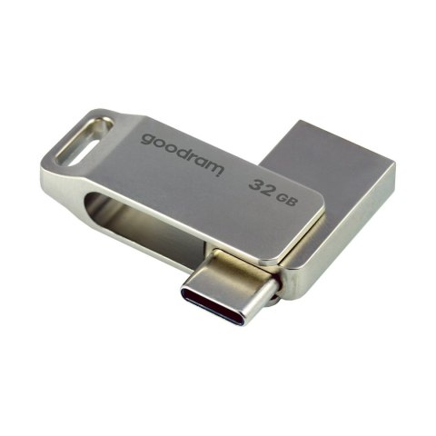 Pendrive 32GB dwa złącza USB 3.2 + USB-C OTG ODA3 srebrny Goodram