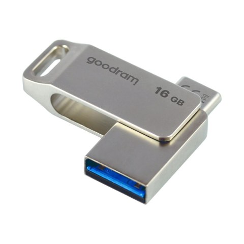 Pendrive pamięć Goodram 16GB USB 3.2 Gen 1 USB / USB-C OTG ODA3 srebrny Goodram