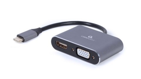 Adapter USB-C to HDMI VGA Gembird