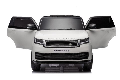 Auto Na Akumulator Range Rover DK-RR998 Białe LEAN CARS
