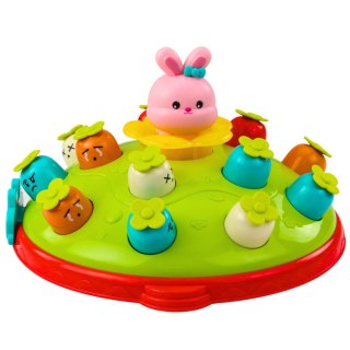Gra Zręcznościowa Uderz Młotkiem Marchewki Wyskakujący Królik LEAN Toys