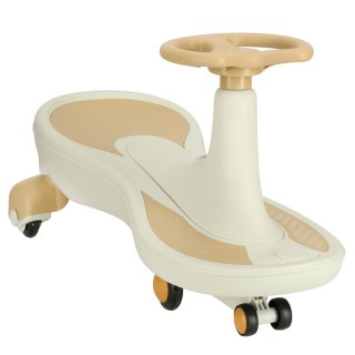 Jeździk grawitacyjny LED Swing Fix S4 świecące koła z muzyką grający 76cm złoto-biały max 100kg Kik Sp. z o. o. Sp. k.