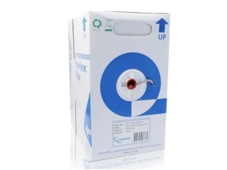 Kabel UTP KAT 5e drut AWG 24 305M szary Gembird