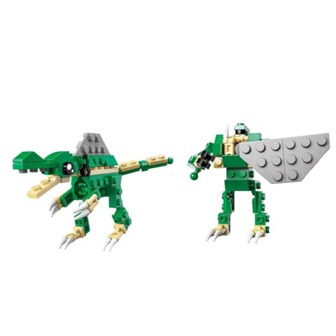 Klocki Konstrukcyjne Dinozaur Robot 2w1 57-70 el. Mix LEAN