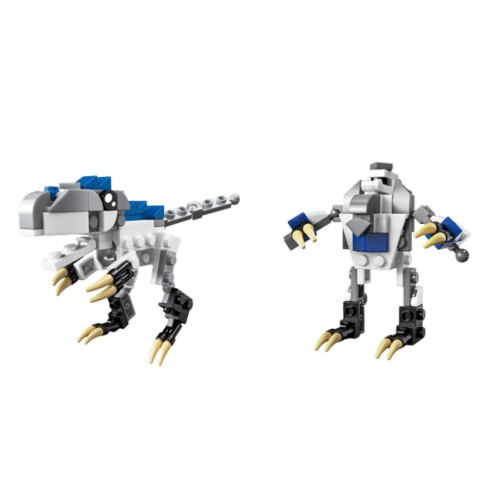 Klocki Konstrukcyjne Dinozaur Robot 2w1 57-70 el. Mix LEAN