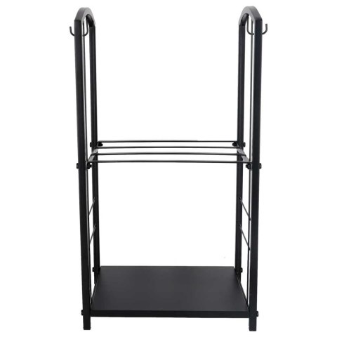 Stojak na drewno kominkowe regał metalowy akcesoria do kominka Kik Sp. z o. o. Sp. k.