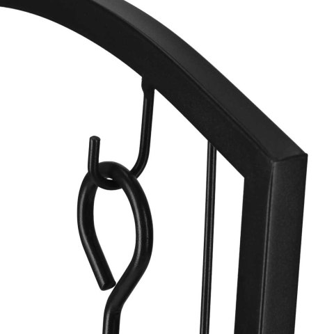 Stojak na drewno kominkowe regał metalowy akcesoria do kominka Kik Sp. z o. o. Sp. k.