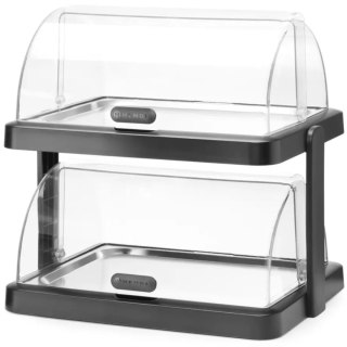 Witrynka do ekspozycji potraw chłodzona wkładami 48x35x48cm - UNIQ Hendi 871812 Hendi