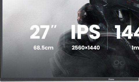 Monitor 27 cali GB2741QSU-B1 IPS,QHD,144Hz,1ms,2xUSB, Adaptive G-SYNC,HDMI,DP,350cd, HAS (150) PIVOT IIYAMA