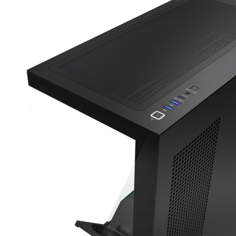 Obudowa PC VOLCANO STELLAR PLUS ARGB MIDI NF Czarna MODECOM