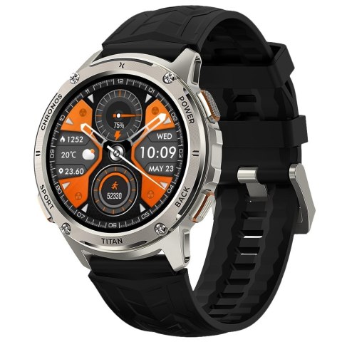 Smartwatch FW110 Titan Chronos Srebrny Maxcom