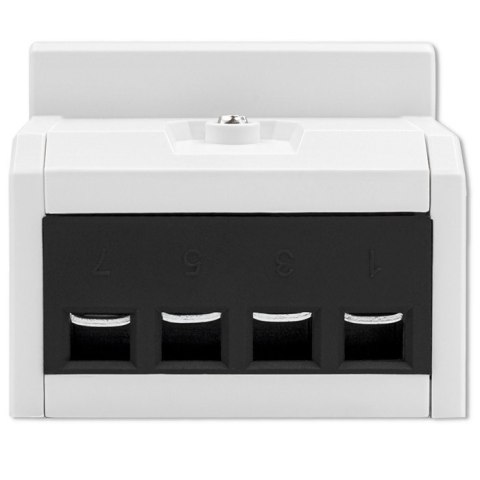 Trójfazowy elektroniczny licznik | miernik zużycia energii na szynę DIN | 400V | 100A | LCD | 4P Qoltec