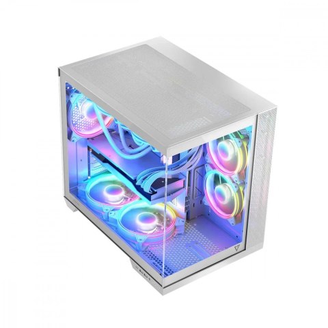 Obudowa komputerowa Volcano Panorama Midi biała MODECOM