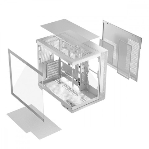Obudowa komputerowa Volcano Panorama Midi biała MODECOM