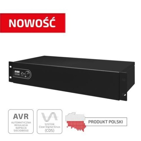 UPS ECO Pro 1000 AVR CDS 19" 2U EVER