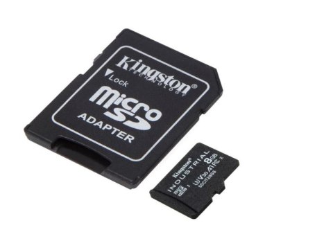 Karta pamięci microSD 8GB CL10 UHS-I Industrial bez adaptera Kingston