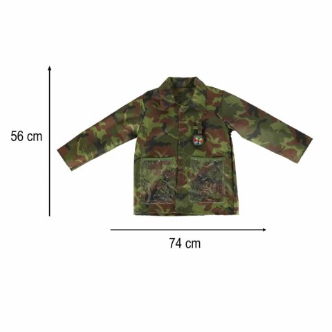 Kostium strój karnawałowy przebranie żołnierz lornetka zestaw 3-8 lat Kik Sp. z o. o. Sp. k.