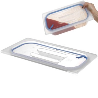 Pokrywka z uszczelką silikonową do pojemników GN 1/4 - Hendi 881835 Hendi