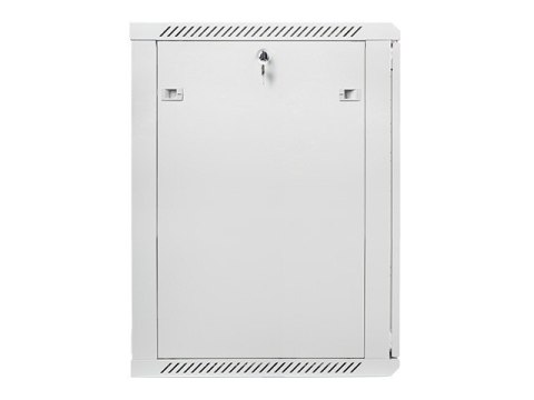 Szafa instalacyjna wisząca 19 18U 600X600mm szara (drzwi szklane) Lanberg
