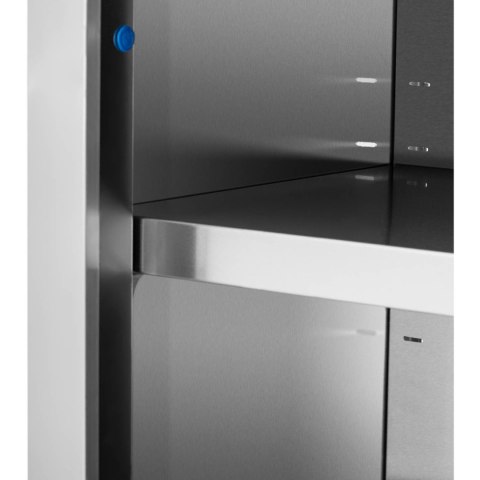 Szafa ścienna gastronomiczna z drzwiami przesuwanymi STAL 200 x 45 x 60 cm Royal Catering