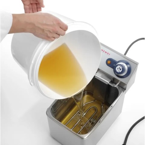 Wiadro gastronomiczne do frytury i sosów z pokrywką 11.5 l - Hendi 196007 Hendi