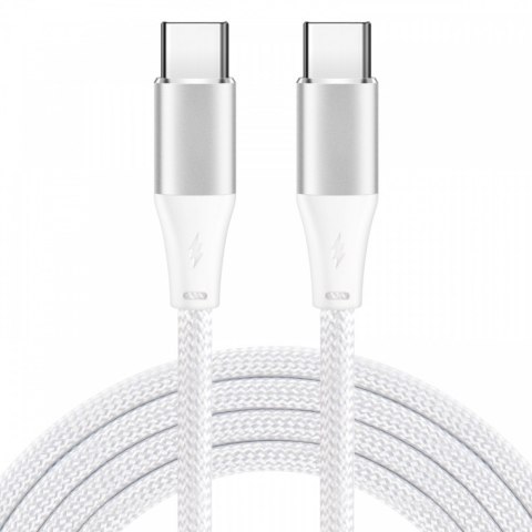 Kabel Typu C IKUTC1W 1M Biały IBOX