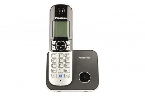 Telefon bezprzewodowy KX-TG6811 dect czarny Panasonic