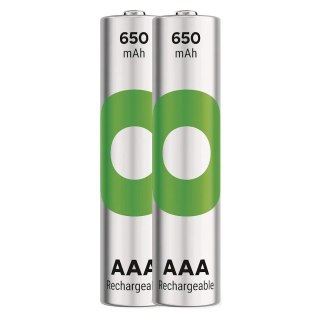 Akumulatorki R03/AAA Ni-MH 650mAh blister 2szt. GP RECYKO GP Battery