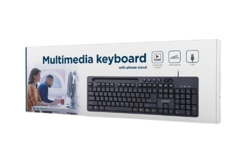 Klawiatura KB-UM-108 multimedialna Gembird
