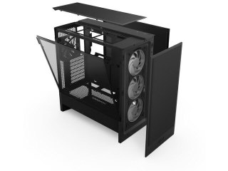 Obudowa H5 FLOW RGB Midi tower z oknem (2024) Czarna NZXT