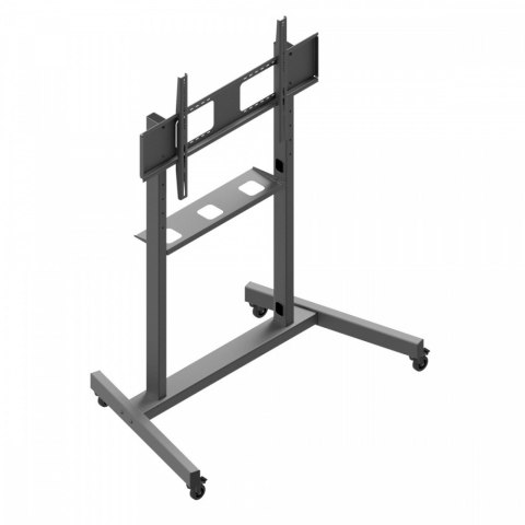 TR19 Wózek z półką do monitorów 55-110 cali VESA 100×100 - 1000×600 130 kg 1130-1510 mm Edbak